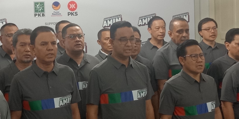 Kepeleset Lidah, Anies Sapa Cak Imin Calon Wakil Gubernur