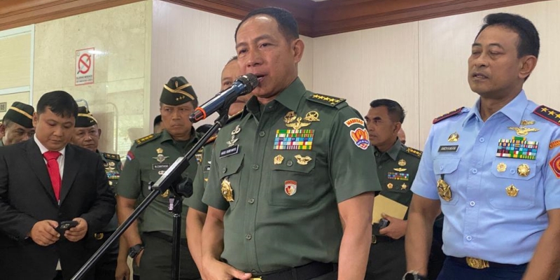 Kontak Senjata dengan KTSP, 4 Prajurit TNI Gugur Dinaikan Pangkat Luar Biasa