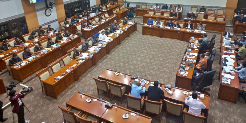Raker Bareng Komisi III, Jaksa Agung Tegaskan Insan Adhyaksa Netral di Pemilu 2024