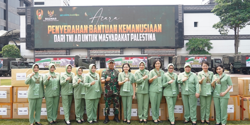 Pangdam Jaya Ikut Kawal Bantuan TNI untuk Palestina