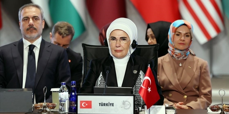 Ibu Negara Turkiye Ajak Masyarakat Global Bersatu dalam Gerakan "Satu Hati untuk Palestina"
