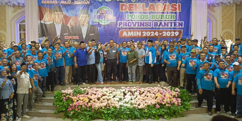 Semua Pimpinan Buruh di Banten Siap Menangkan Amin