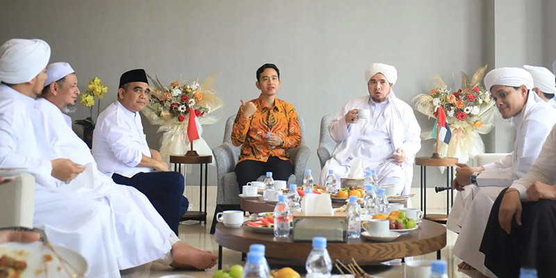 Bersama Gibran Sowan ke Habib Jindan dan Habib Ali Kwitang, Muzani Dapat Pesan Jaga Persatuan
