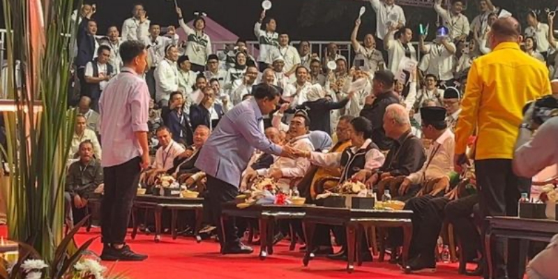 Salami Megawati, Jubir: Prabowo-Gibran Buktikan Kesantunan Politik