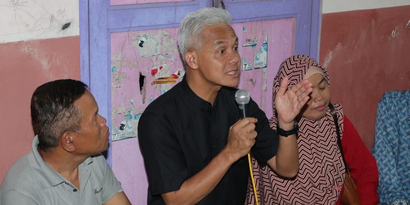 Sapa Warga Jatirejo, Ganjar Cerita Soal Mempertahankan Keistimewaan Yogyakarta