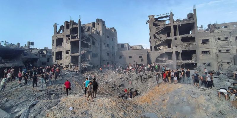 Israel Bombardir Kamp Pengungsi Jabalia di Gaza, Puluhan Orang Meninggal