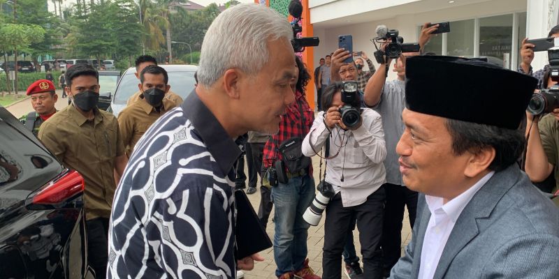 Ganjar dan Mahfud Hadiri Dialog Terbuka Muhammadiyah Bersama Capres-Cawapres