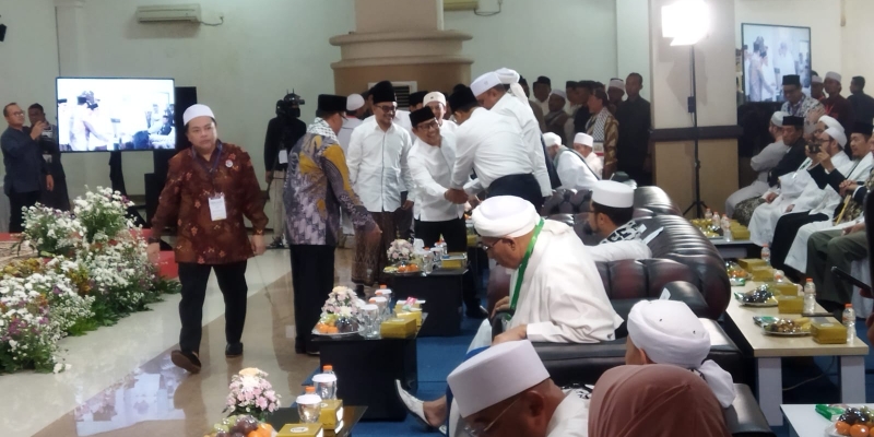 Anies-Cak Imin Kompak Hadiri Ijtima Ulama di Bogor