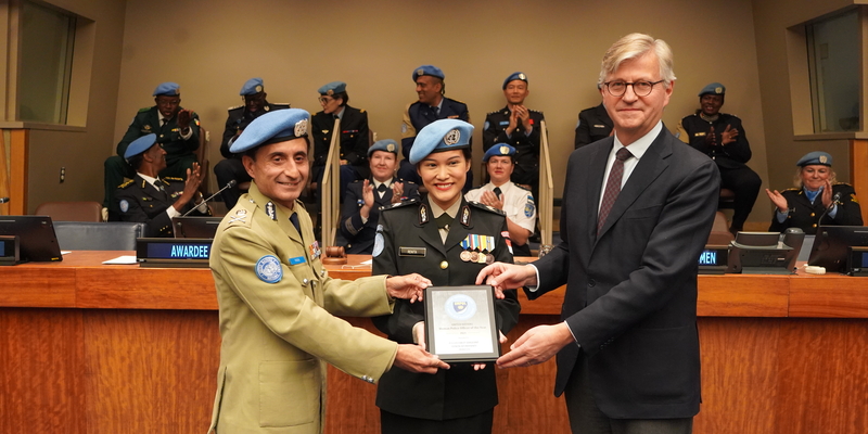 Polwan RI Raih Penghargaan Women Police Officer of the Year dari PBB