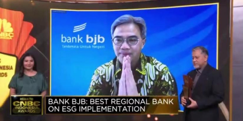 Konsisten Jaga Pertumbuhan Bisnis, bank bjb Raih Penghargaan <i>Best Regional Bank</i>