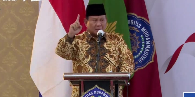Pidato Menggebu-gebu, Prabowo: Saya Sudah Agak Berubah
