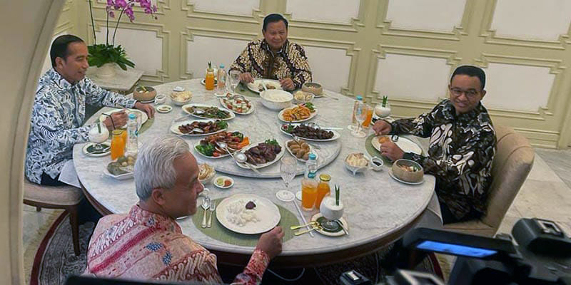 Jokowi Harap Makan Siang Bareng 3 Bacapres Bisa Menyejukkan Suhu Pilpres 2024