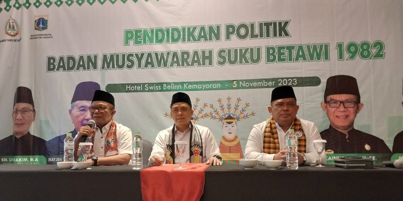 Cegah Polarisasi, Wamenag Saiful Minta Kaum Betawi Dewasa Berpolitik