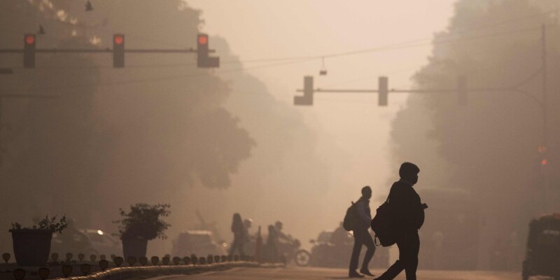 New Delhi Tertutup Kabut Asap Beracun, Sekolah Terpaksa Tutup