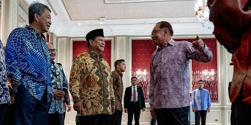 Belum Mulai Kampanye, Prabowo Pilih Temui Anwar Ibrahim di Malaysia