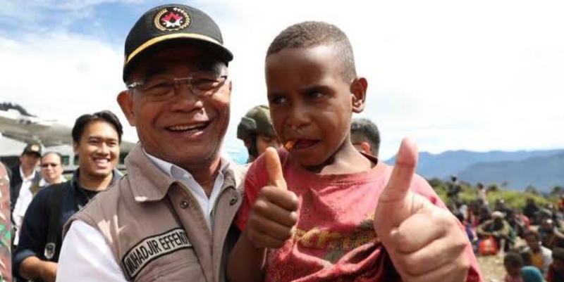 Edo Kondologit Usul Muhadjir Effendy jadi Bapaknya Orang Papua