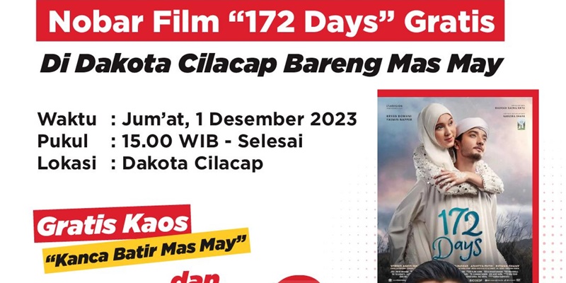 Sempat Viral, Pihak Bioskop Batalkan Acara Nobar Film “172 Days” dengan Caleg Gerindra Cilacap