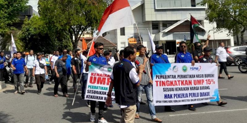 DPRA Enggan Tampung Keluhan Buruh, FSPMI Aceh Ajak Warga Pilih Wakil Rakyat yang Benar