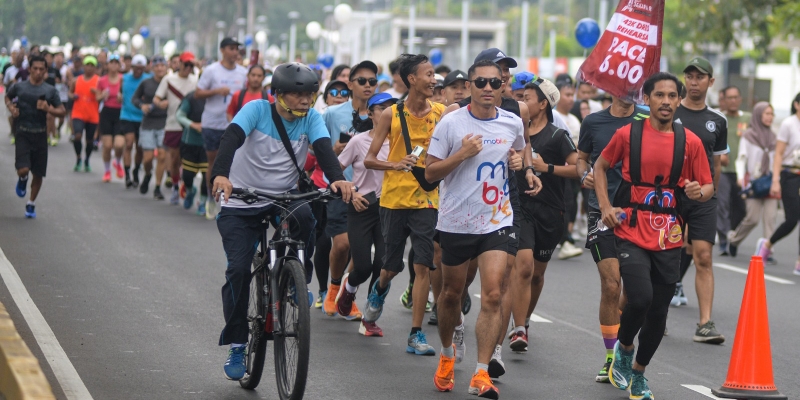 Jajanan Lokal Siap Memanjakan Peserta BTN Jakarta Run 2023