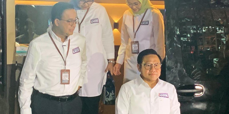 Pengundian Nomor Urut, Anies-Cak Imin Ditemani Anak dan Istri