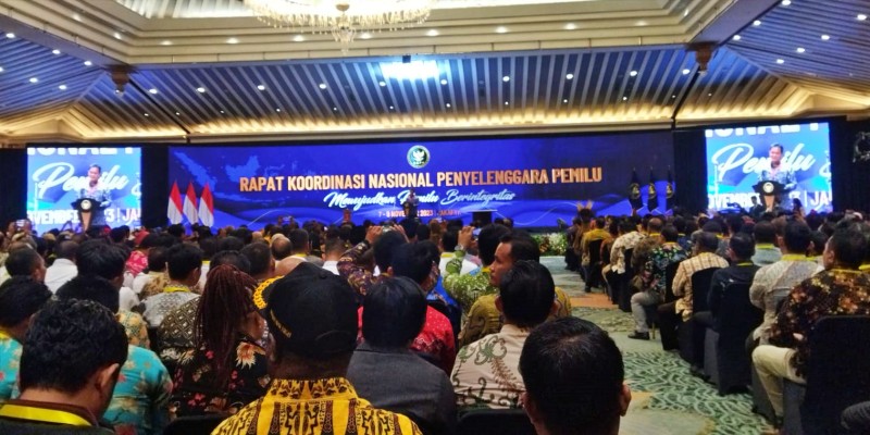 Dihadiri Jokowi, Rakornas DKPP Tekankan Integritas Penyelenggara Pemilu