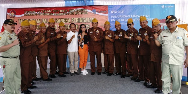 Memperingati Hari Pahlawan, R17 Group Berbagi Kebahagian bersama Veteran