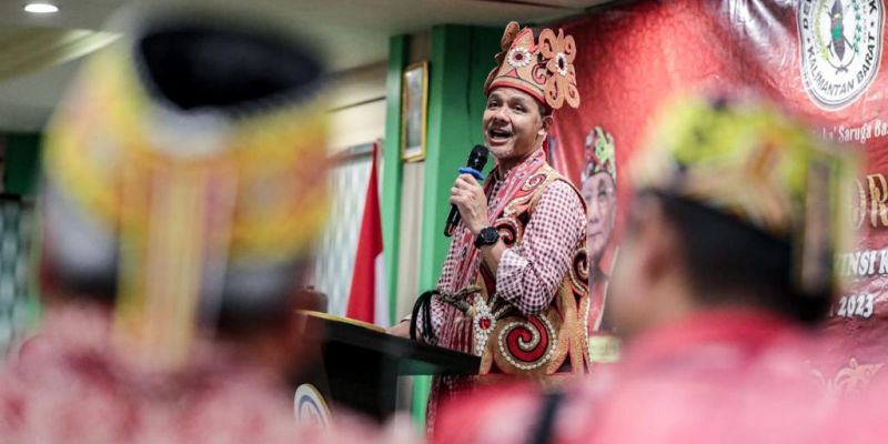 Titip Tiga Aspirasi, Dewan Adat Dayak Pilih Dukung Ganjar-Mahfud