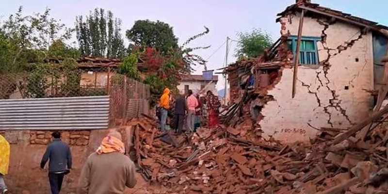 Nepal Diguncang Gempa 6,4 Magnitudo, 137 Orang Tewas