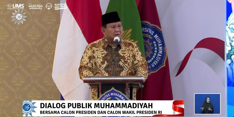 Prabowo: Saya Sangat Nyaman di Keluarga Besar Muhammadiyah