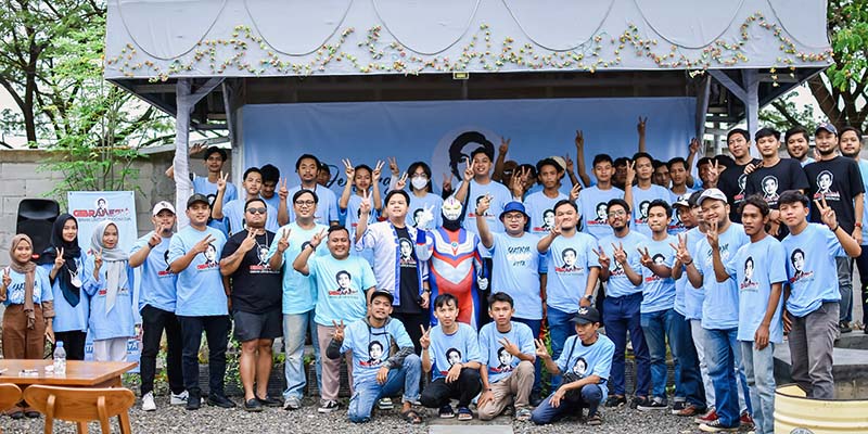 Butuh Wakil Sesama Pemuda, Gibranesia Banten Deklarasikan Dukungan untuk Gibran