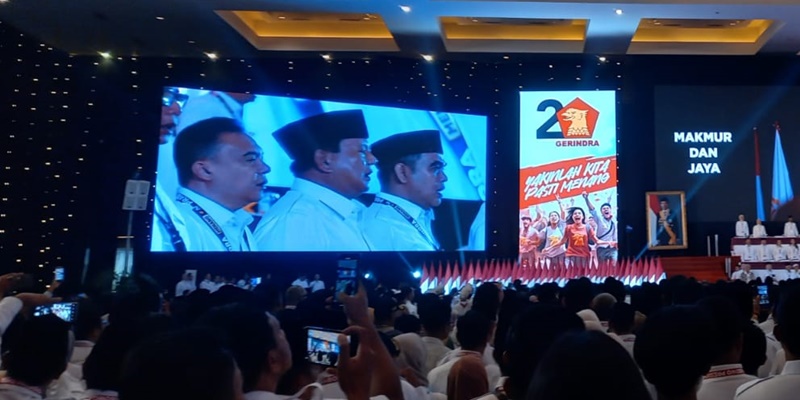 Sampaikan Program Capres, Prabowo Minta Seluruh Kader Gerindra Turun ke Rakyat