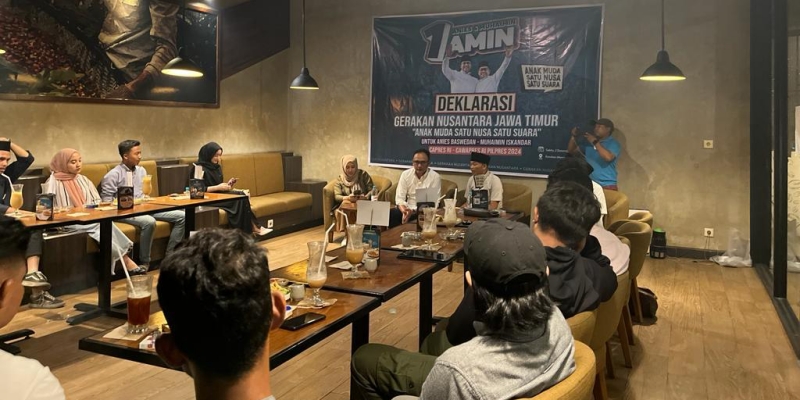 Dukung Amin, Gerakan Nusantara Ingin Anak Muda Kedepankan Politik Gagasan