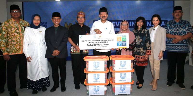 Baznas Terima Dukungan Dana Sosial Rp3 Miliar dari Unilever Indonesia