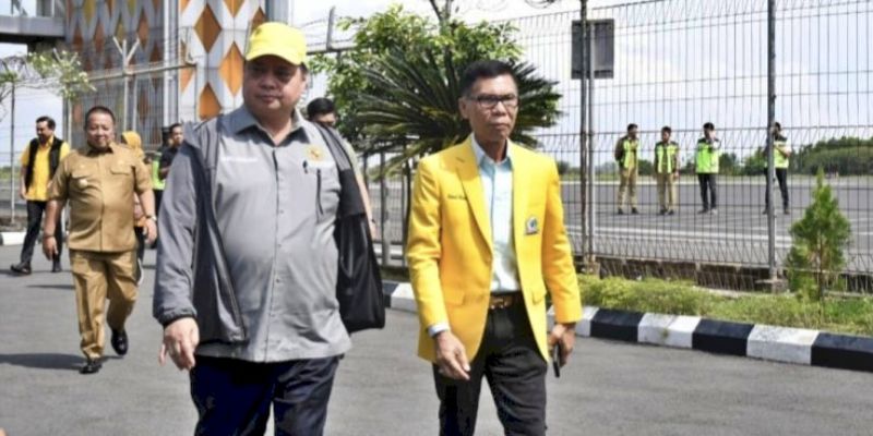 Tiba di Lampung, Airlangga Bakal Hadiri Seminar dan Konsolidasi Golkar