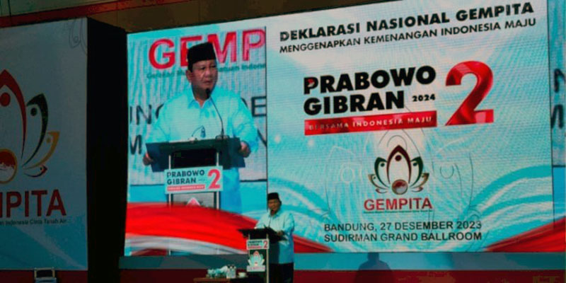 Prabowo: Harus Punya Sikap Politik untuk Perbaiki Bangsa