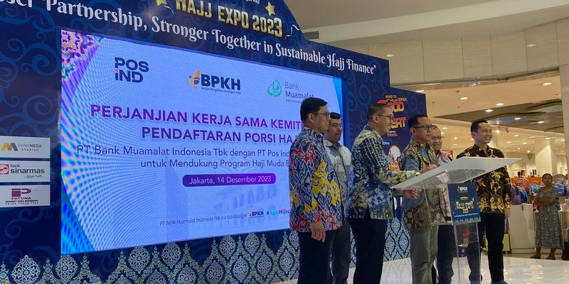 Bank Muamalat dan Pos Indonesia Jalin Kerja Sama, Sediakan Pendaftaran Haji Reguler