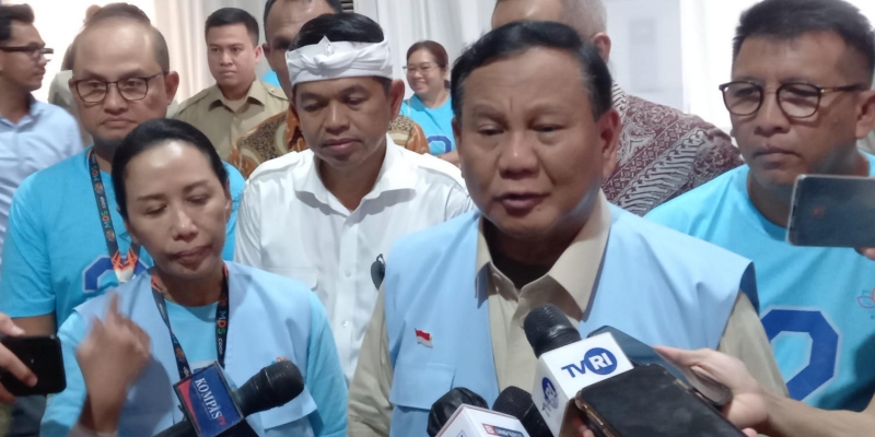 Kampanye di Purwakarta, Prabowo Disambut Rini Soemarno