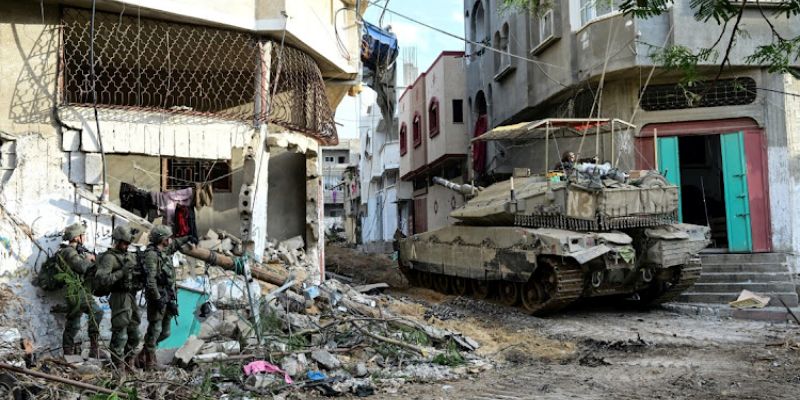Gaza Selatan Membara, Tank-tank Israel Serbu Khan Younis