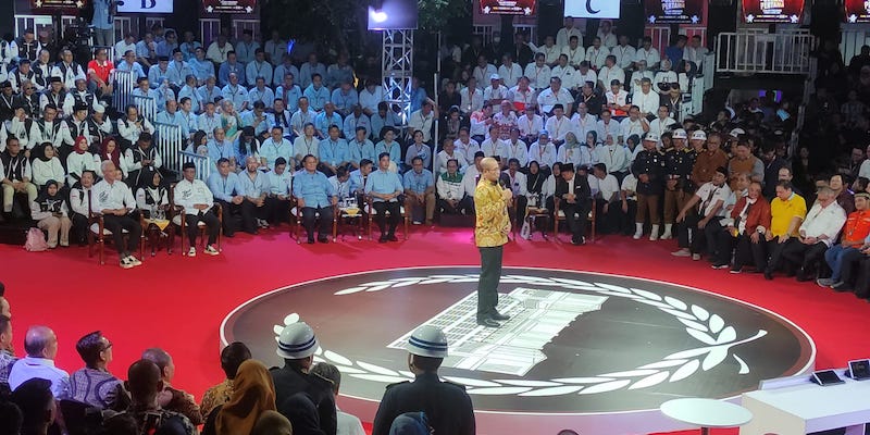 Buka Debat Perdana, Ketua KPU RI: Ini Momen Meyakinkan Pemilih