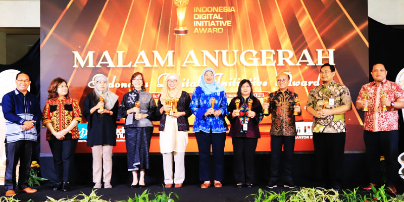 Kemnaker Juara Umum Indonesia Digital Initiative Award 2023