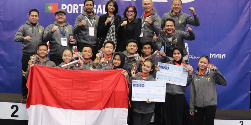 Atlet Karate Indonesia Sukses Raih Belasan Medali di Kejuaraan Internasional Portugal