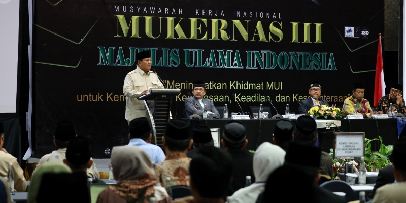 Prabowo: Tidak Ada Rakyat Sejahtera Tanpa Pemerintah Bersih dan Adil