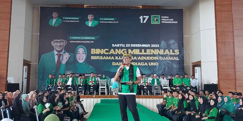 Sandiaga Uno Ingin PPP Aceh Raih 2 Kursi DPR RI