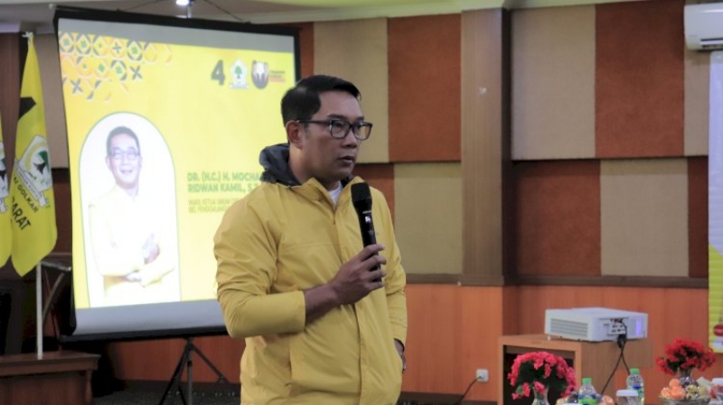 Di Depan Kader Golkar, Ridwan Kamil Bocorkan Strategi Menang Pemilu Lewat Medsos