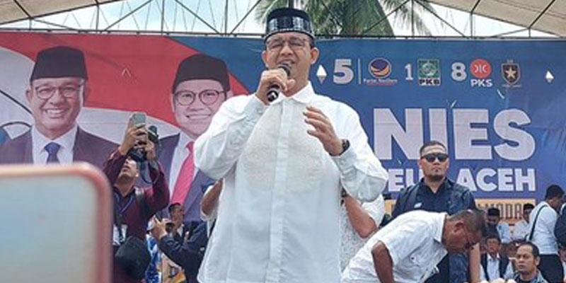 Kampanye di Aceh, Anies: Perubahan Butuh Kewenangan