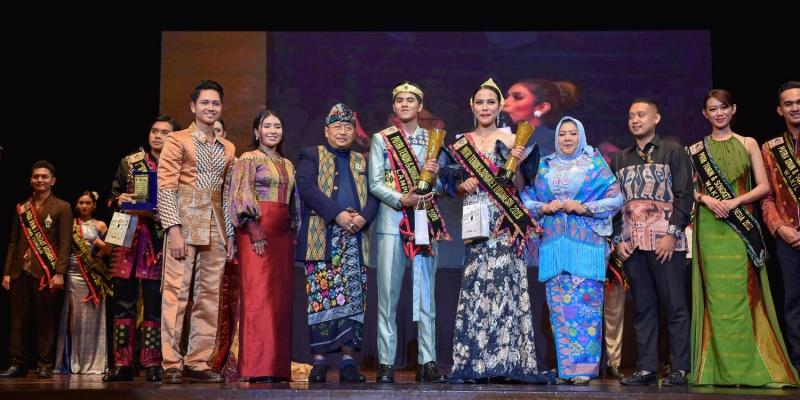Grand Final Putra Putri Tenun Songket Indonesia 2023, Cetak Duta Bangsa Berkarakter yang Siap Kembangkan Budaya Daerah