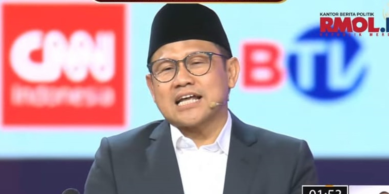 Cak Imin ke Mahfud soal Target Pertumbuhan: Ujung-ujungnya Utang Lagi