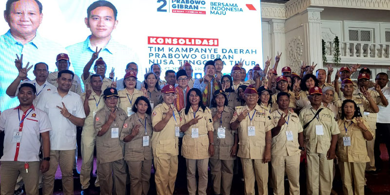 Konsolidasi TKD Prabowo-Gibran NTT, Nusron: Insya Allah Ada Reuni Pendukung Jokowi di TPS