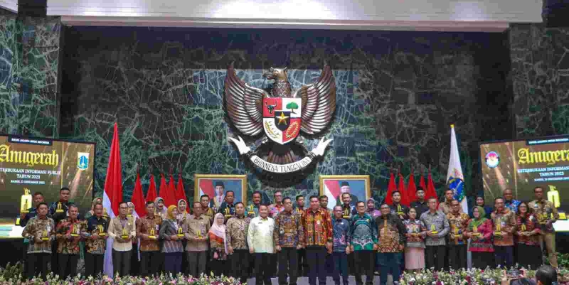 70 Badan Publik Jakarta Raih Penghargaan Keterbukaan Informasi Publik