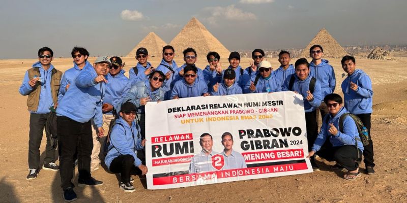 RUMI Bersama Diaspora di Mesir Nyatakan Dukung Prabowo-Gibran pada Pilpres 2024